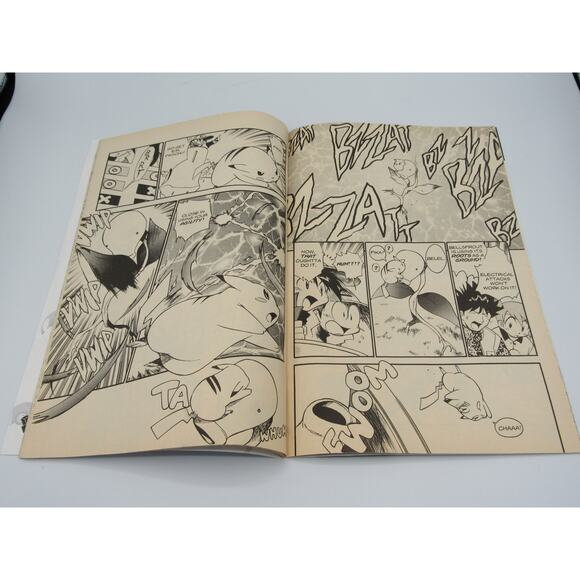 Pokemon Viz Comics Electric Pikachu Boogaloo Vol 3 1999 First Printing English - Picture 12 of 12